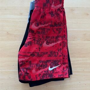 Nike Kids Red Shorts, Bundle of eight pairs of shorts. All size 6/7.